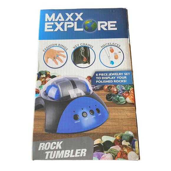 Maxx Explore Rock Tumbler Jewelry Making Kit - Picture 2 of 3